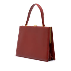 Medium Calfskin Clasp Handbag
