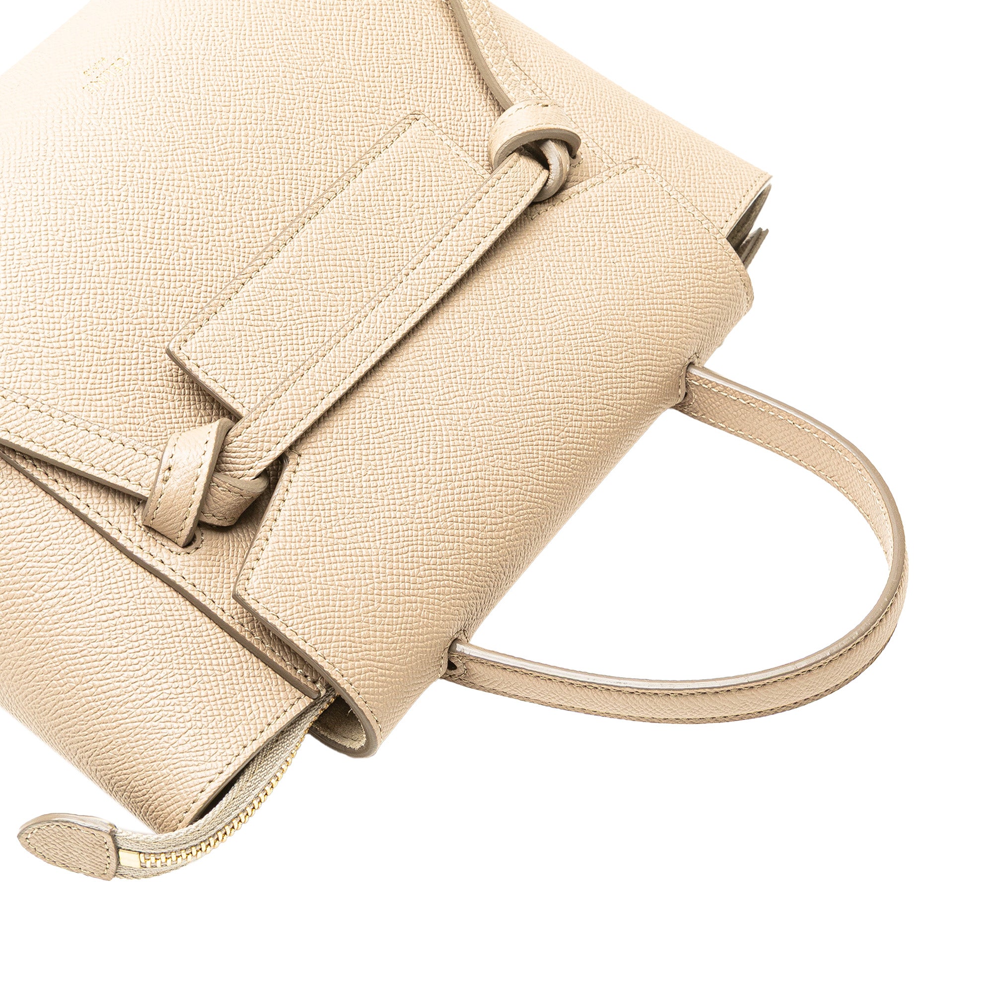 Nano Grained Calfskin Belt Bag