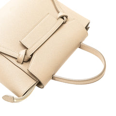 Nano Grained Calfskin Belt Bag