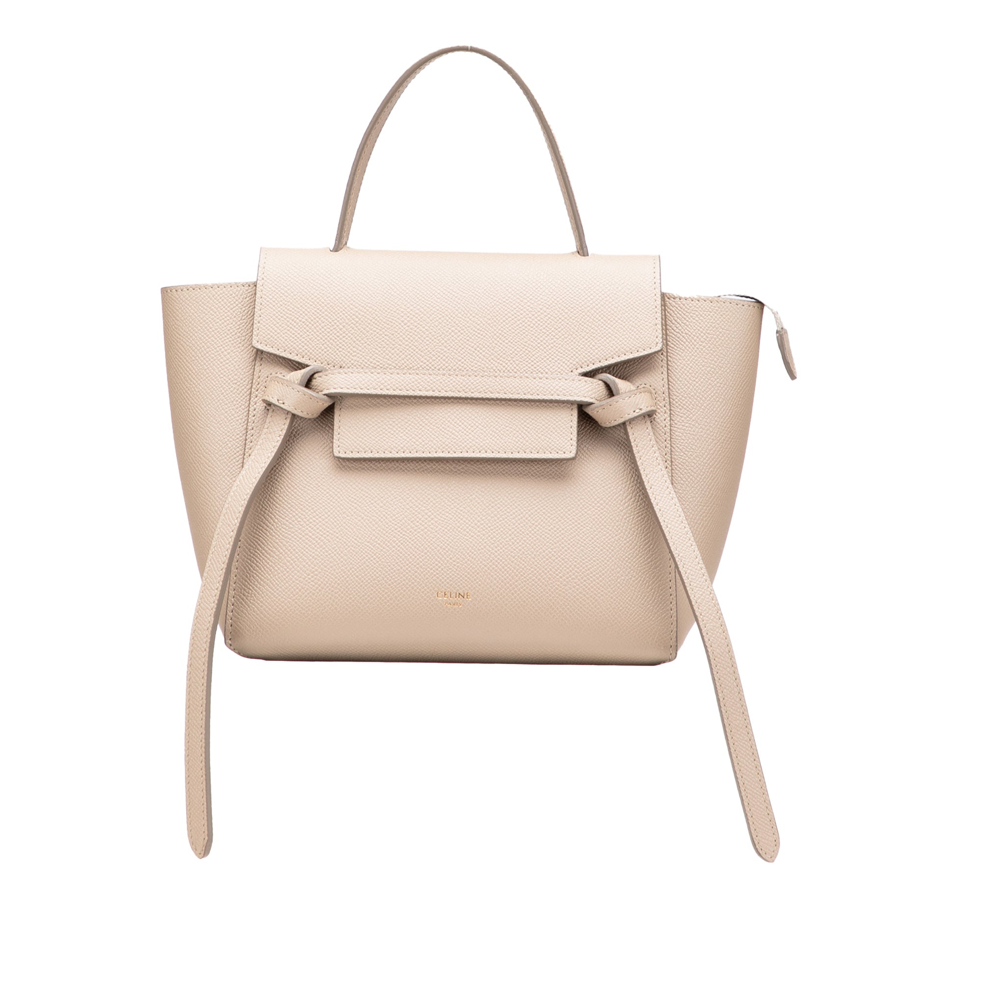 Nano Grained Calfskin Belt Bag