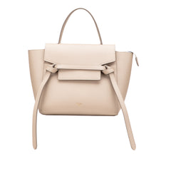 Nano Grained Calfskin Belt Bag