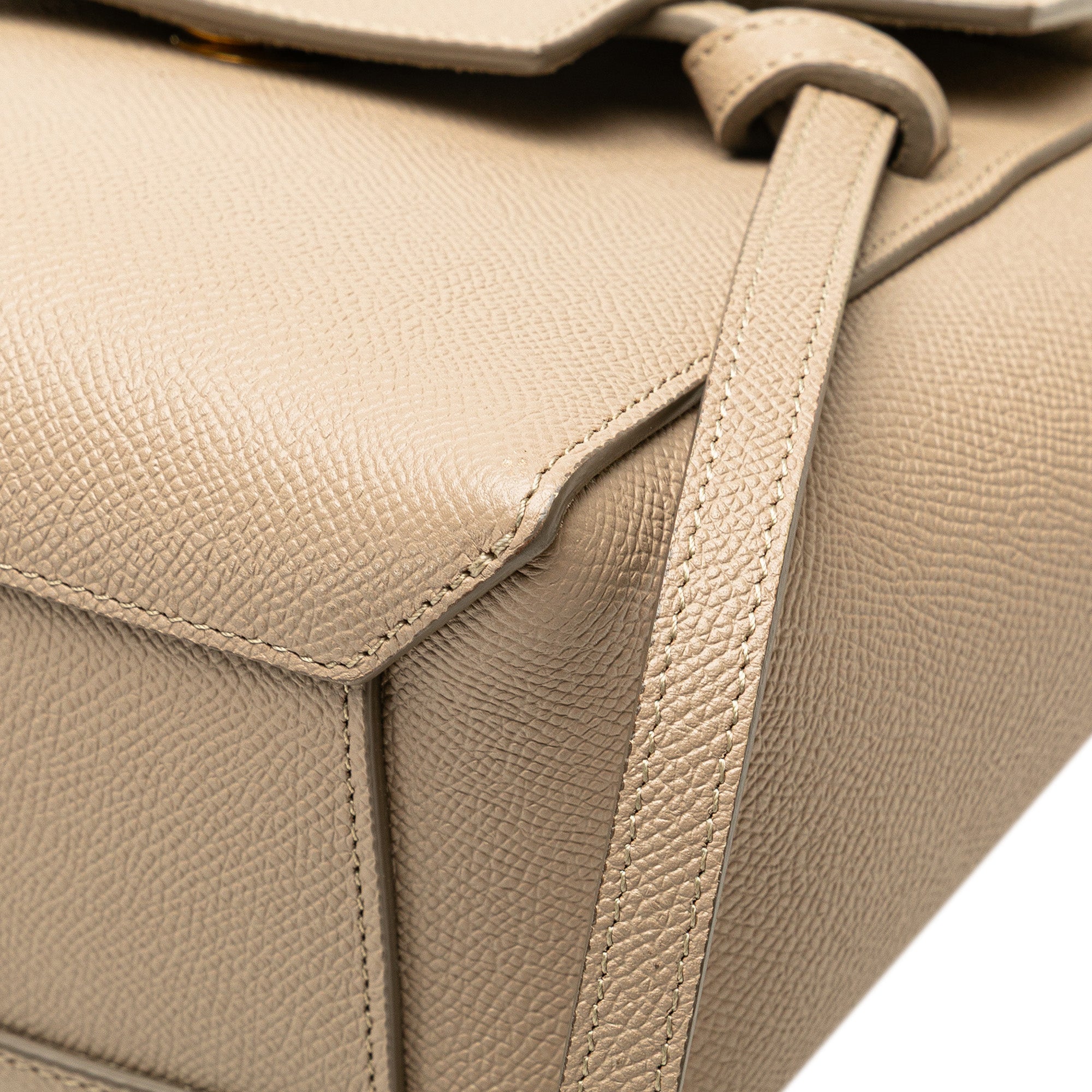 Nano Grained Calfskin Belt Bag