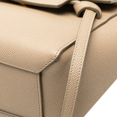 Nano Grained Calfskin Belt Bag