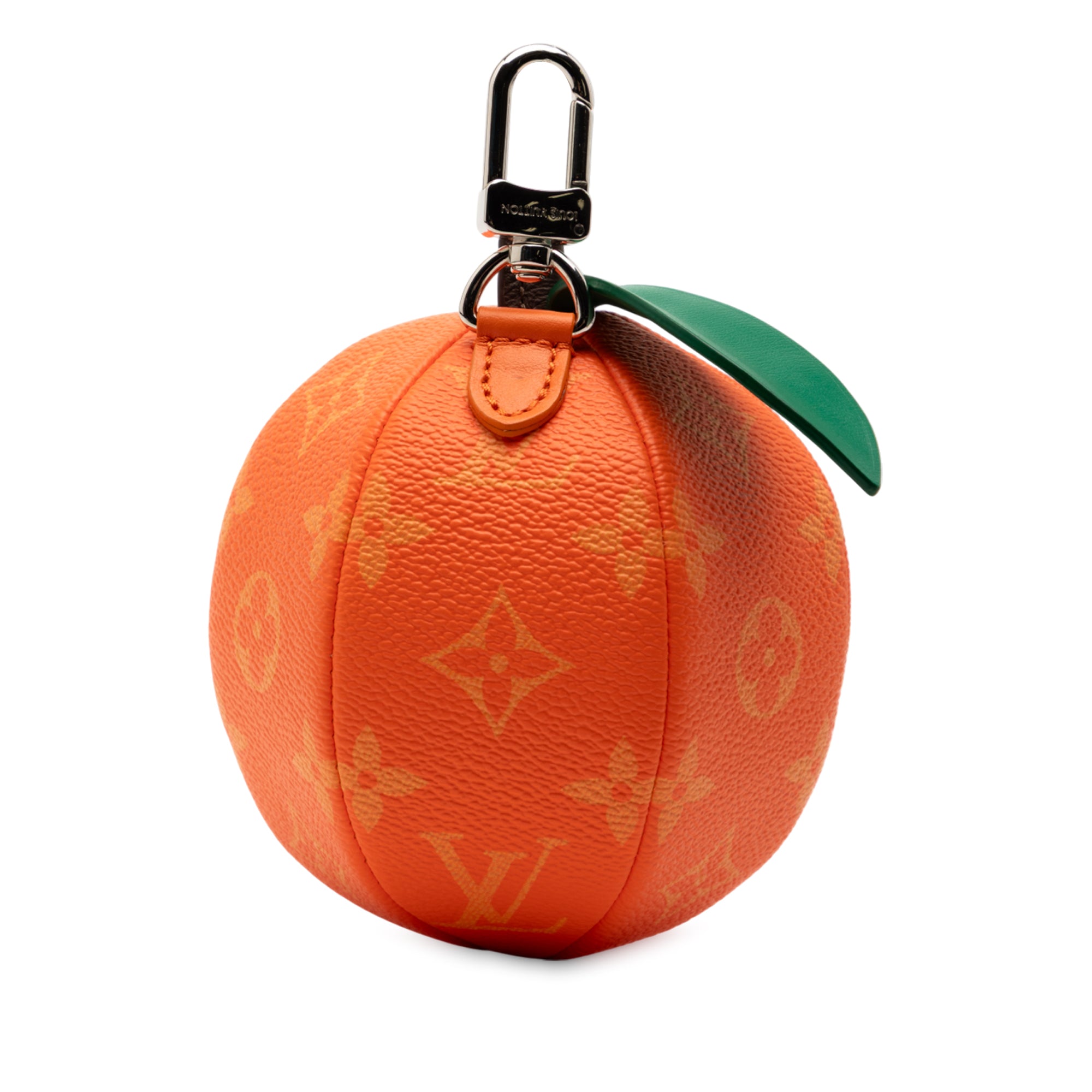 Monogram Orange Pouch