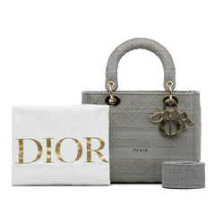 Medium Canvas Cannage Lady D Lite