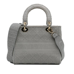 Medium Canvas Cannage Lady D Lite