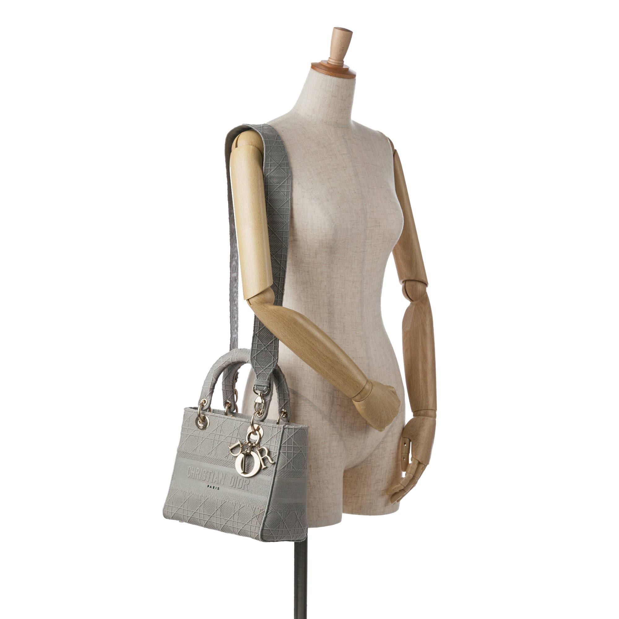 Medium Canvas Cannage Lady D Lite