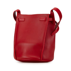 Leather Big Bag Bucket Crossbody