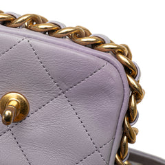 Mini Quilted Calfskin Framing Chain Flap