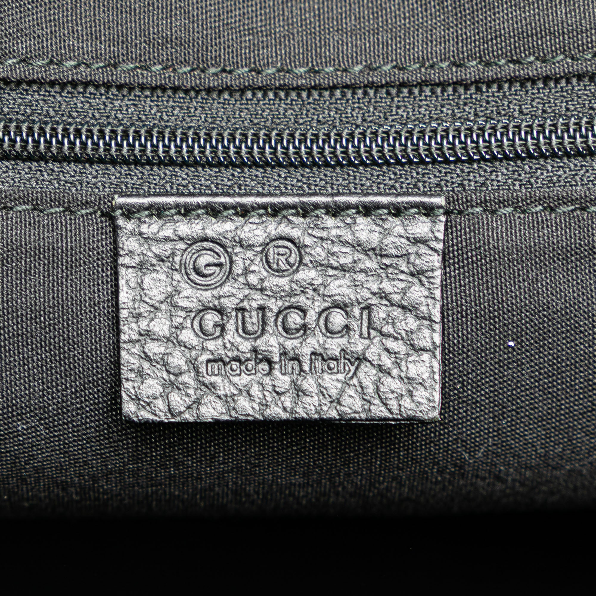 Guccissima Trimmed Suede Boston Bag