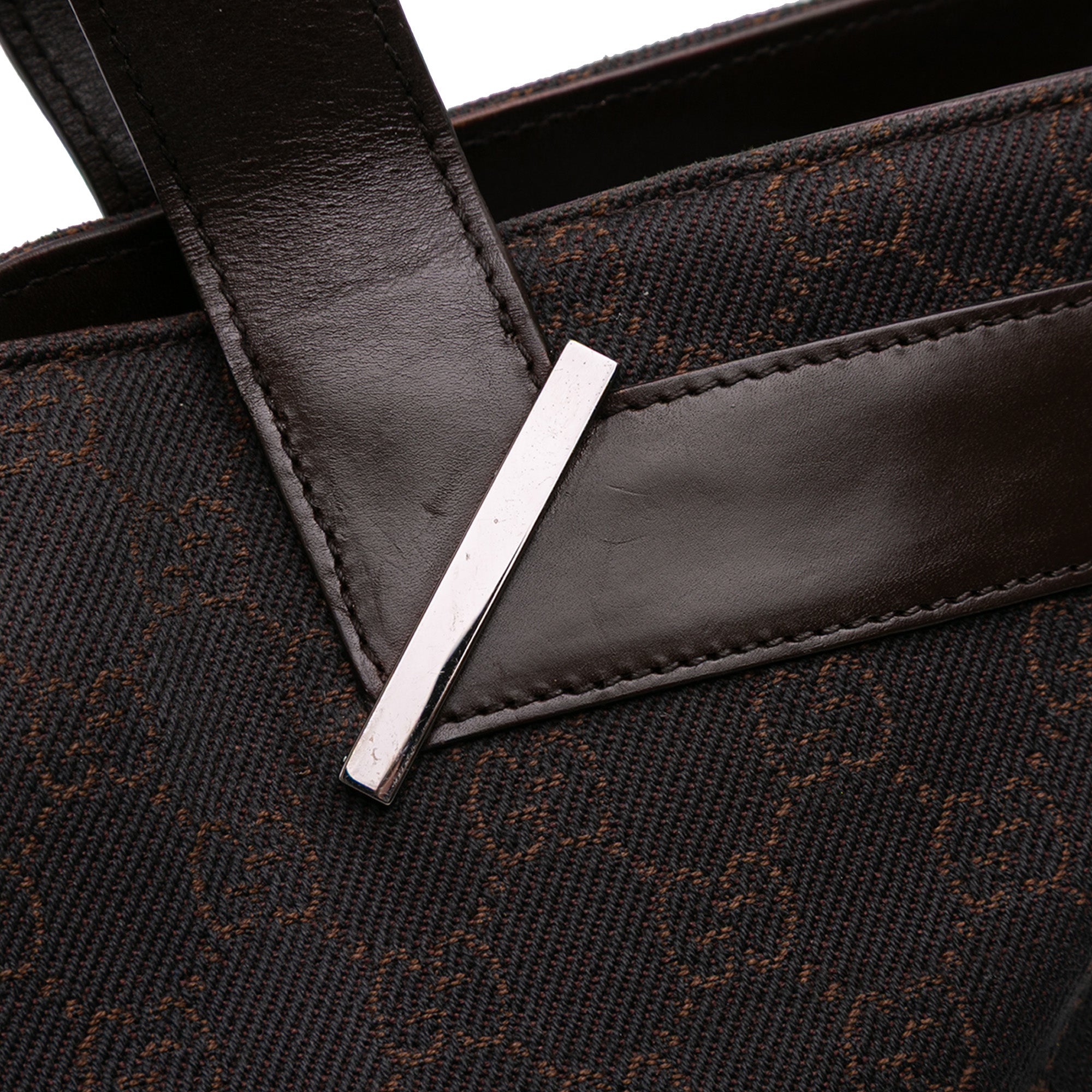 GG Denim Tote