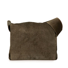 Zucca Suede Messenger Bag