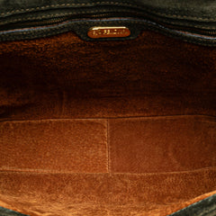 Zucca Suede Messenger Bag