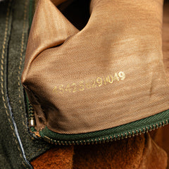 Zucca Suede Messenger Bag