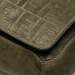 Zucca Suede Messenger Bag