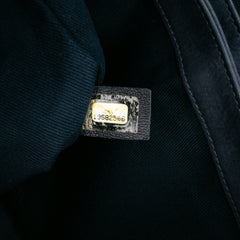 Jumbo Quilted Calfskin Triple Stitched Flap