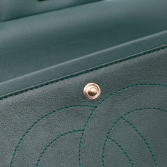 Jumbo Classic Chevron Lambskin Double Flap