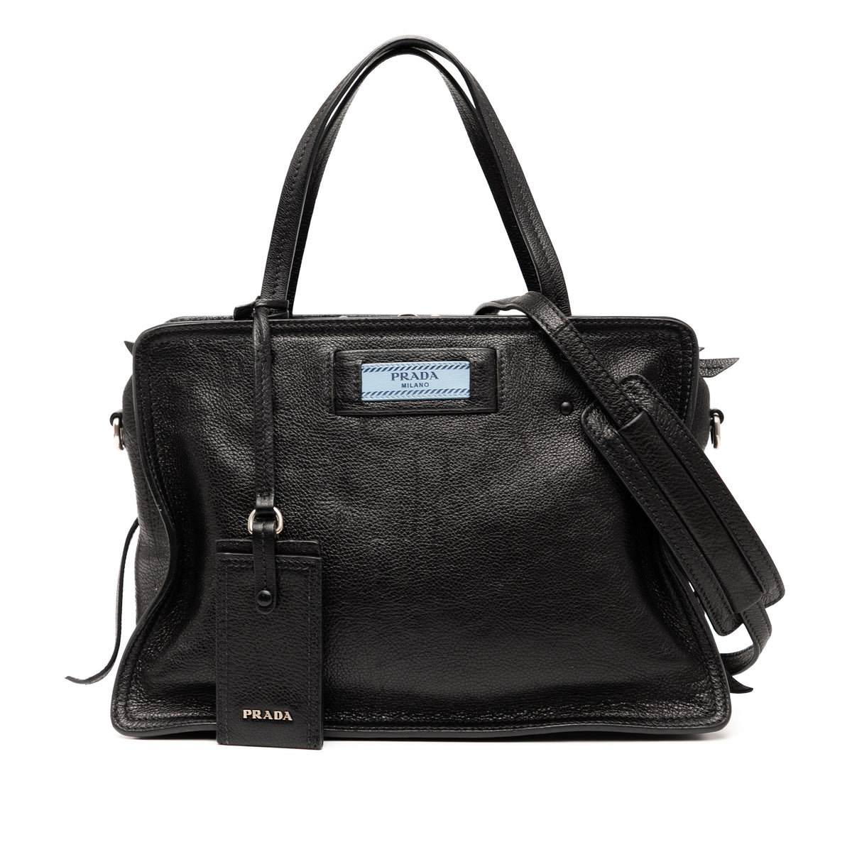Glace Calfskin Etiquette Satchel