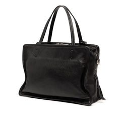 Glace Calfskin Etiquette Satchel