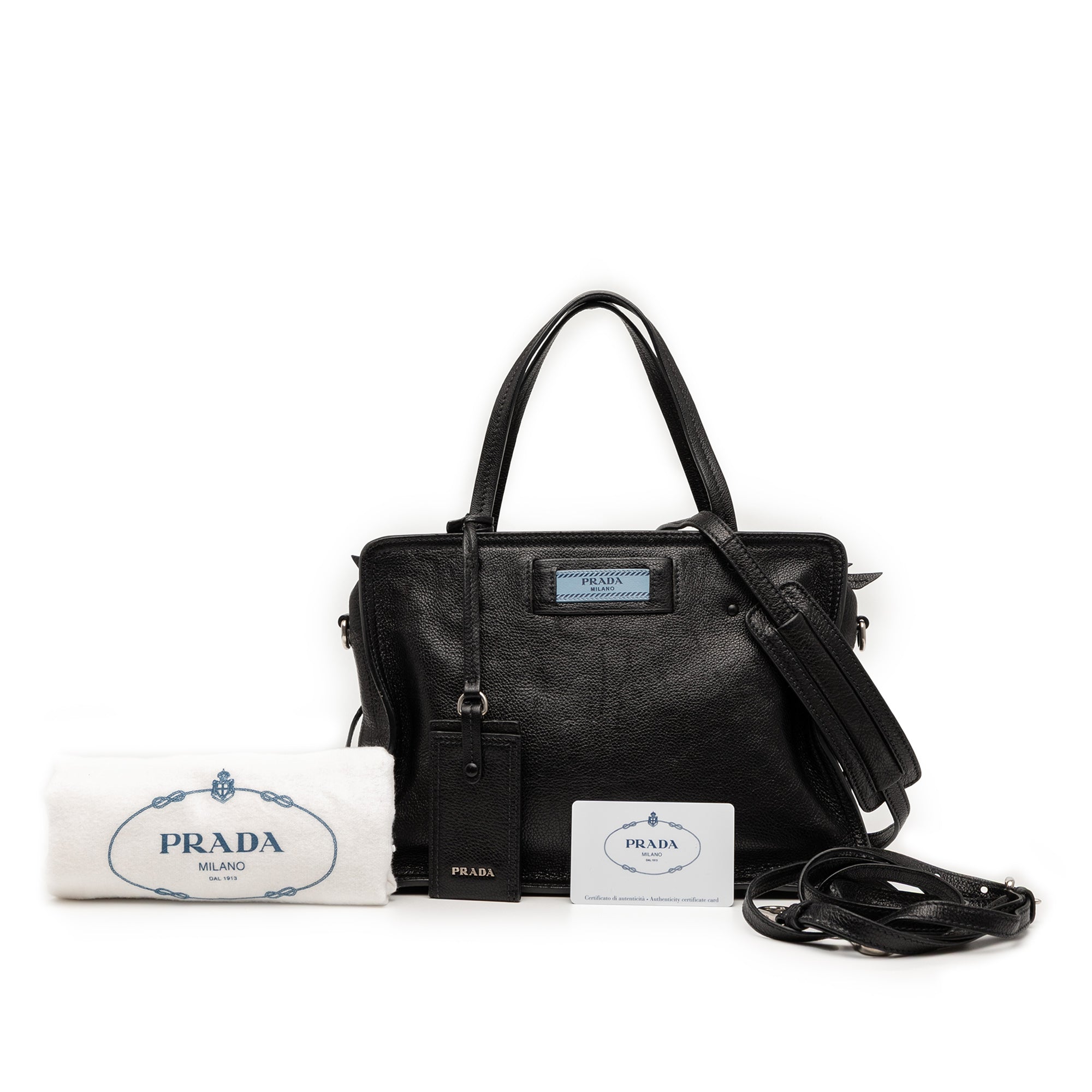 Glace Calfskin Etiquette Satchel