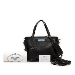 Glace Calfskin Etiquette Satchel