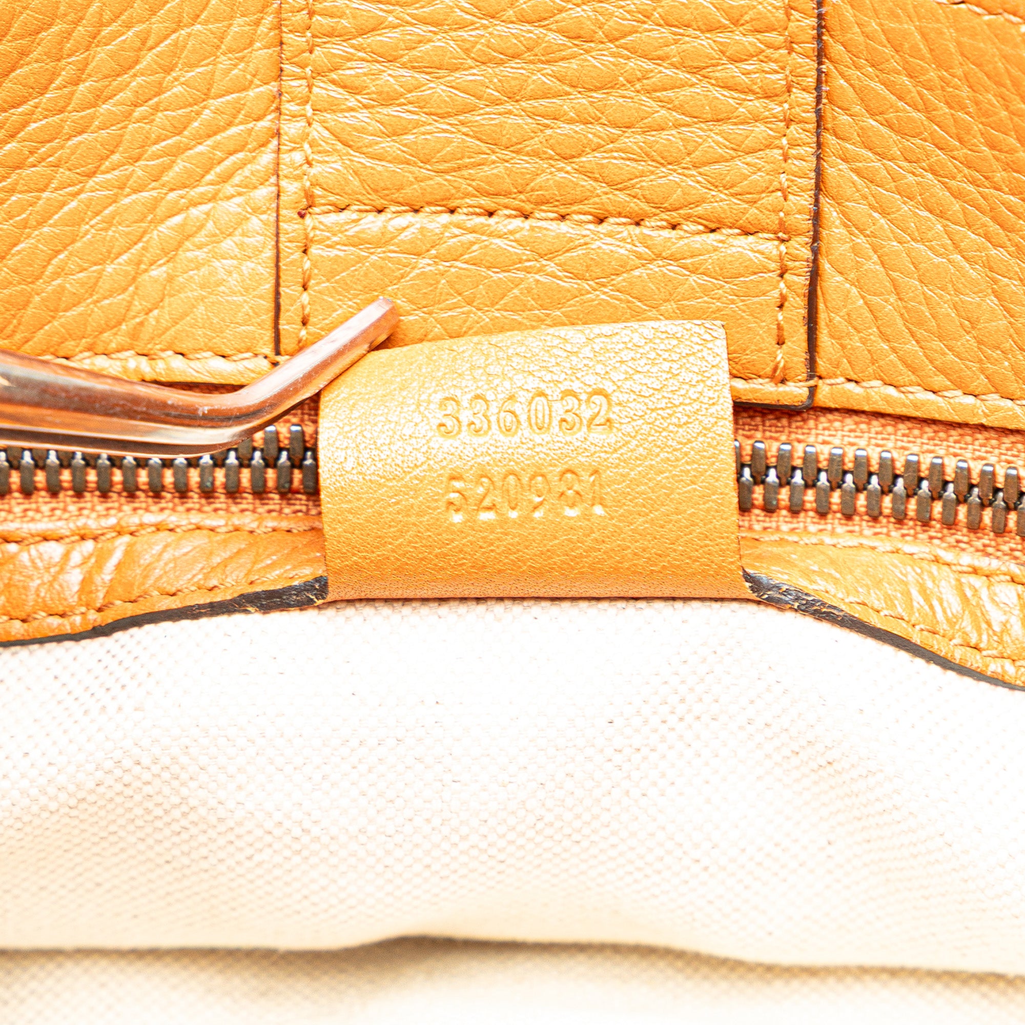 Small Calfskin Bamboo Shopper Satchel