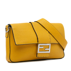 Selleria Calfskin Convertible Baguette Crossbody