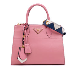 City Calf Trimmed Saffiano Greche Paradigme Bag