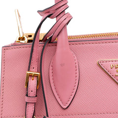 City Calf Trimmed Saffiano Greche Paradigme Bag