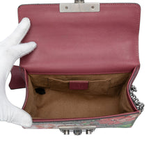 Small GG Supreme Blooms Padlock Crossbody