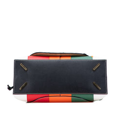 Medium Patchwork Leather Gate Top Handle Satchel