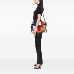 Medium Patchwork Leather Gate Top Handle Satchel