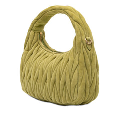 Mini Matelasse Suede Wander Bag