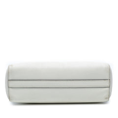 Soft Calf Trimmed Saffiano Lux Open Convertible Tote