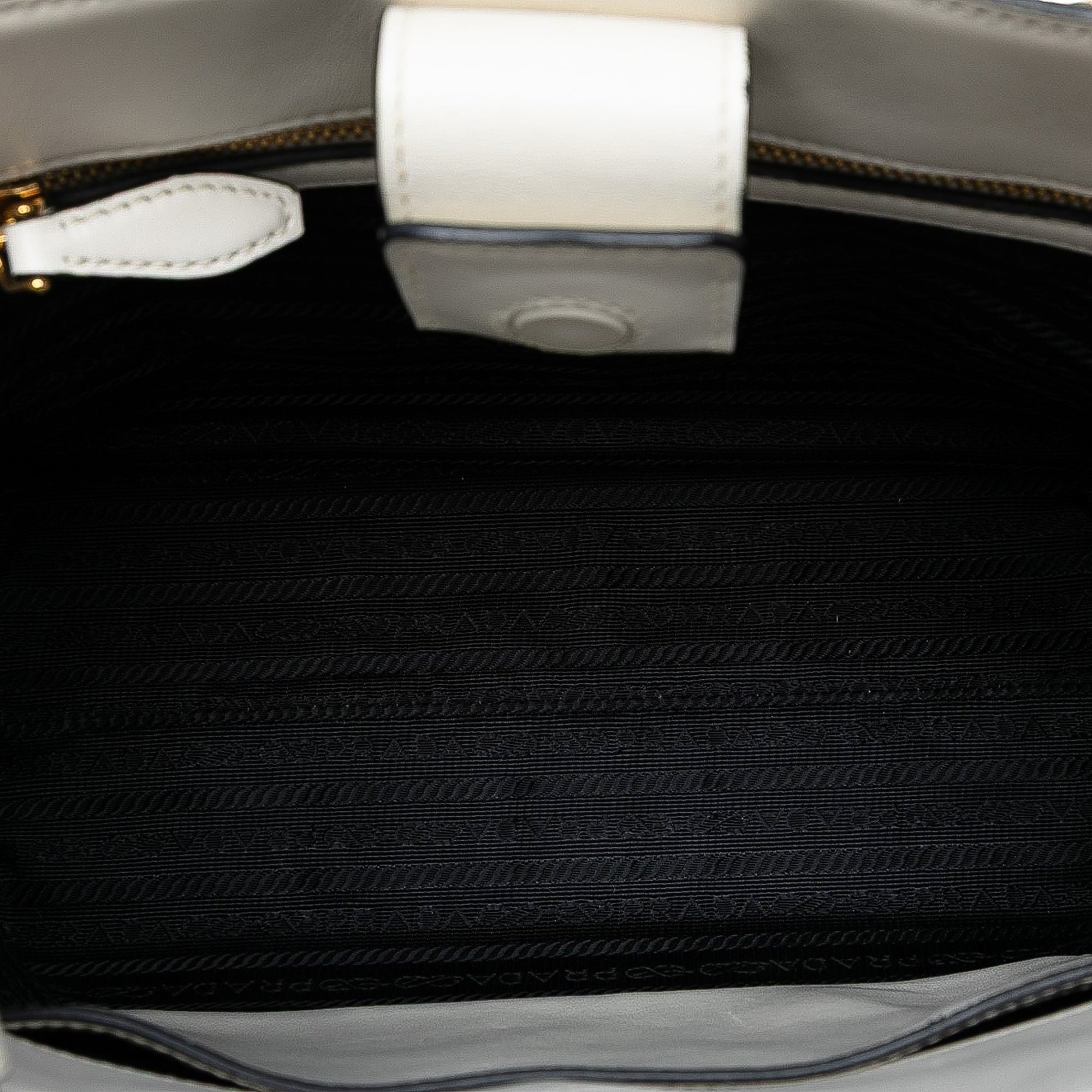 Soft Calf Trimmed Saffiano Lux Open Convertible Tote