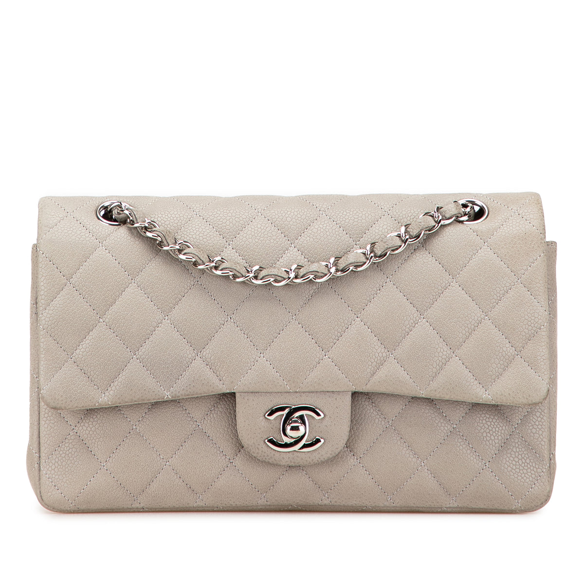 Medium Classic Caviar Double Flap