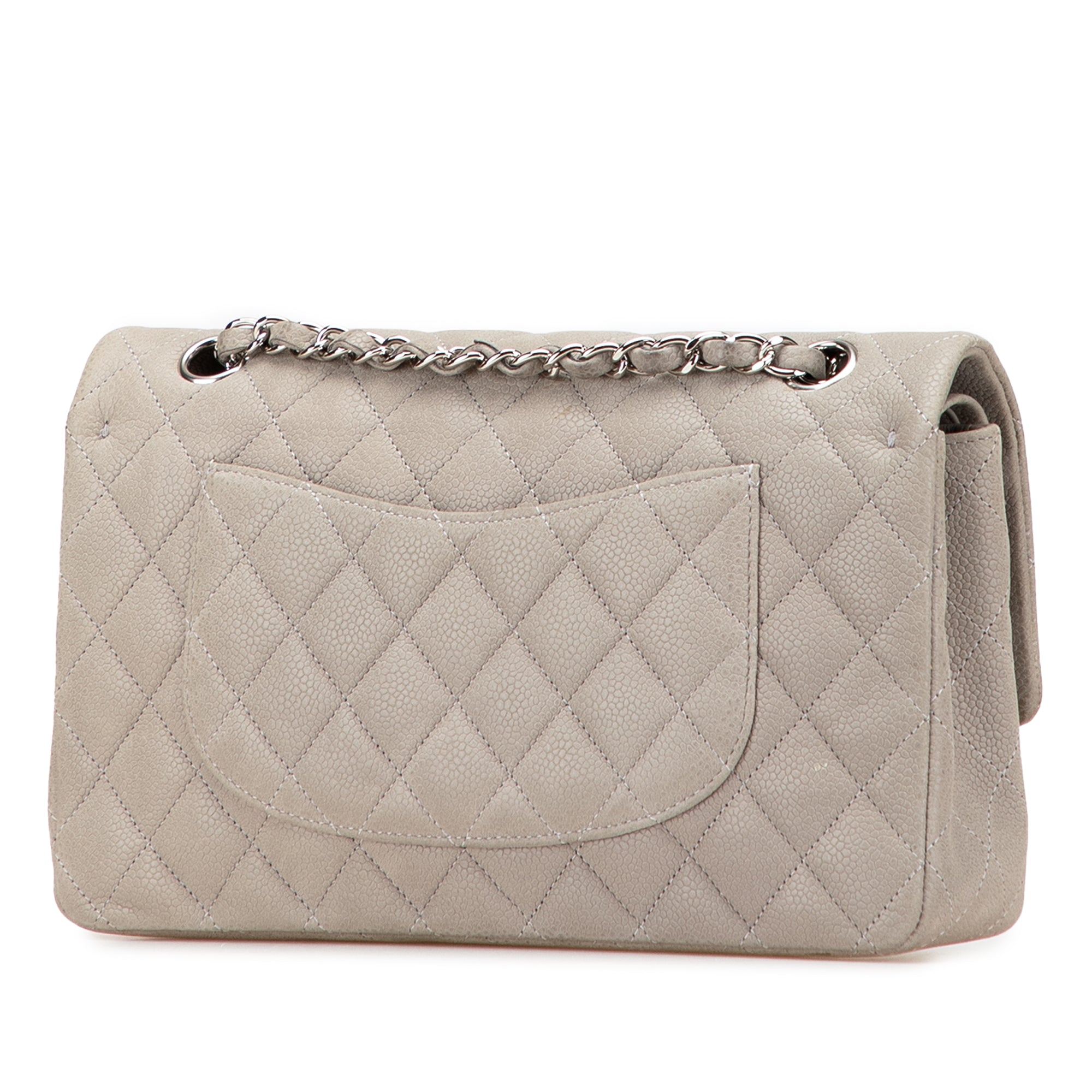 Medium Classic Caviar Double Flap