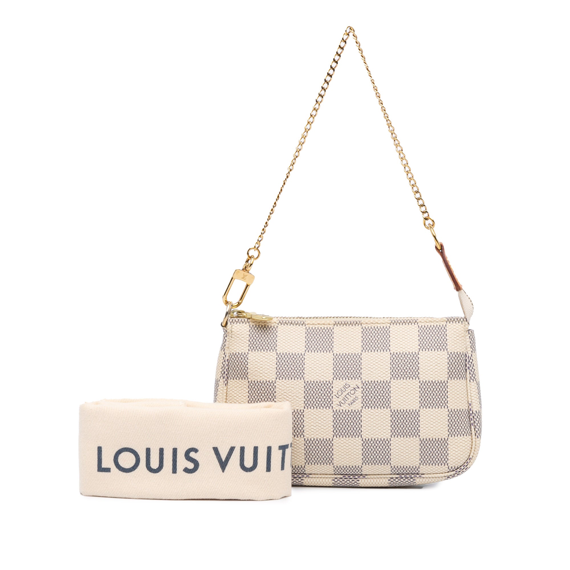 Damier Azur Mini Pochette Accessoires