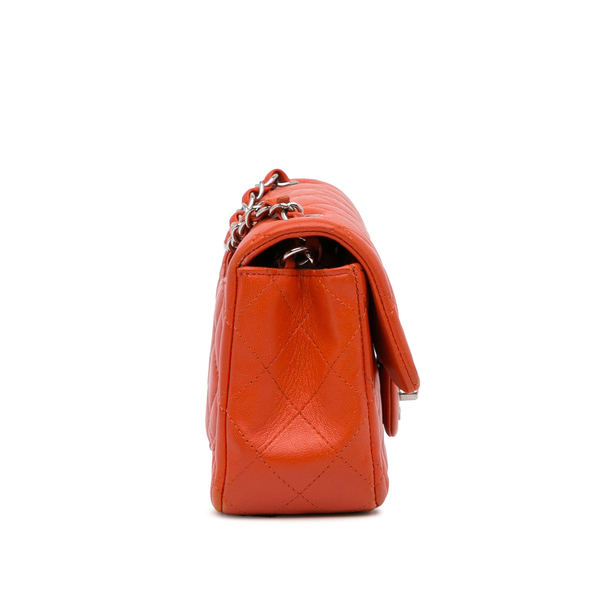 Mini Rectangular Classic Lambskin Single Flap
