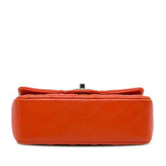 Mini Rectangular Classic Lambskin Single Flap