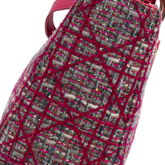 Medium Tweed Macrocannage Lady Dior