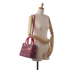 Medium Tweed Macrocannage Lady Dior