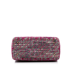 Medium Tweed Cannage Lady Dior