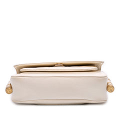 Crumpled Calfskin En Vogue Rope Flap