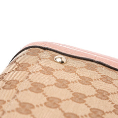 Large GG Canvas Bella Satchel