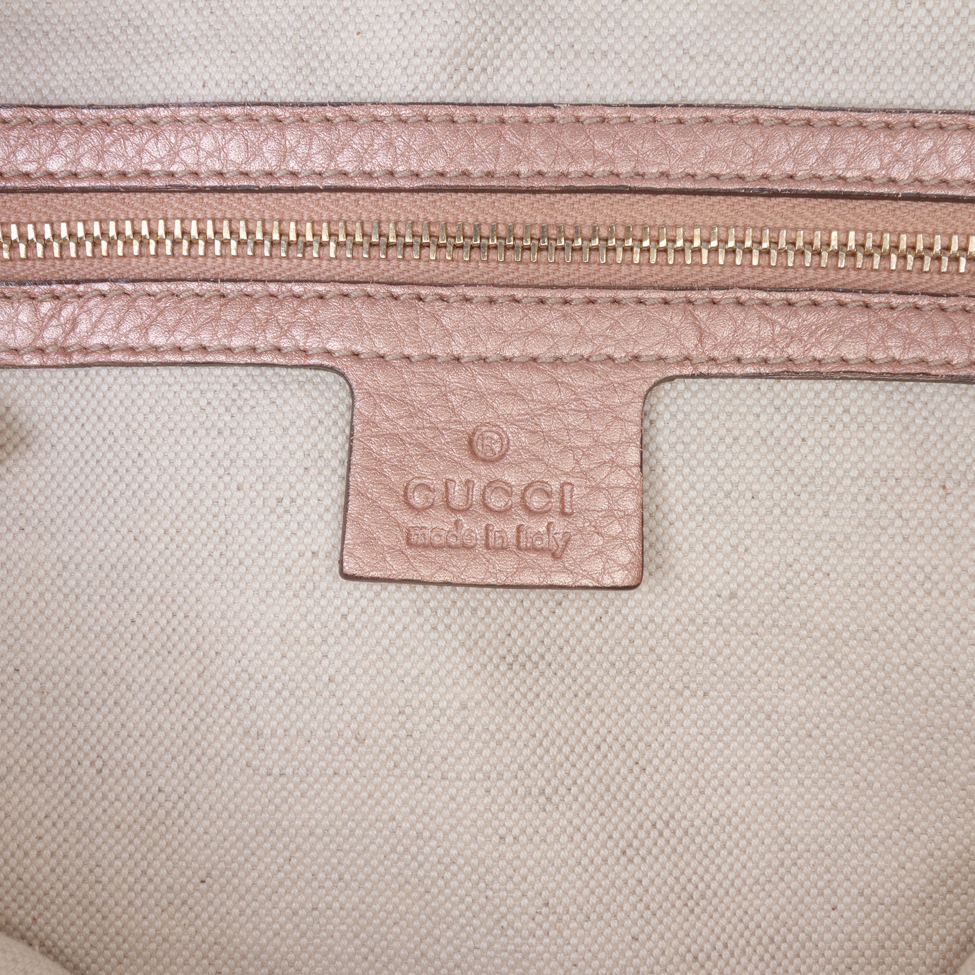 Large GG Canvas Bella Satchel