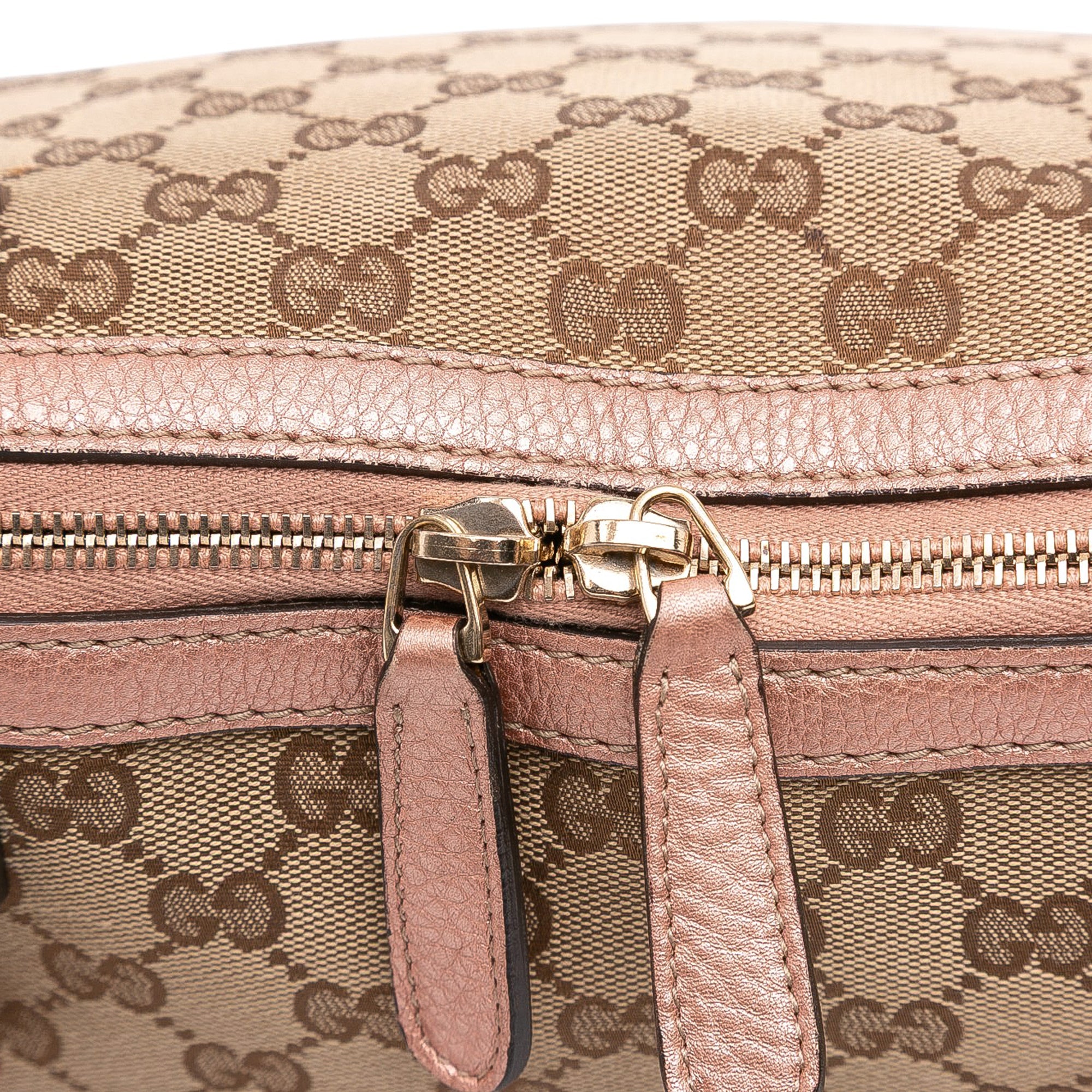 Large GG Canvas Bella Satchel