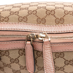 Large GG Canvas Bella Satchel