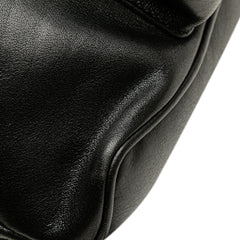 Leather Bamboo Backpack