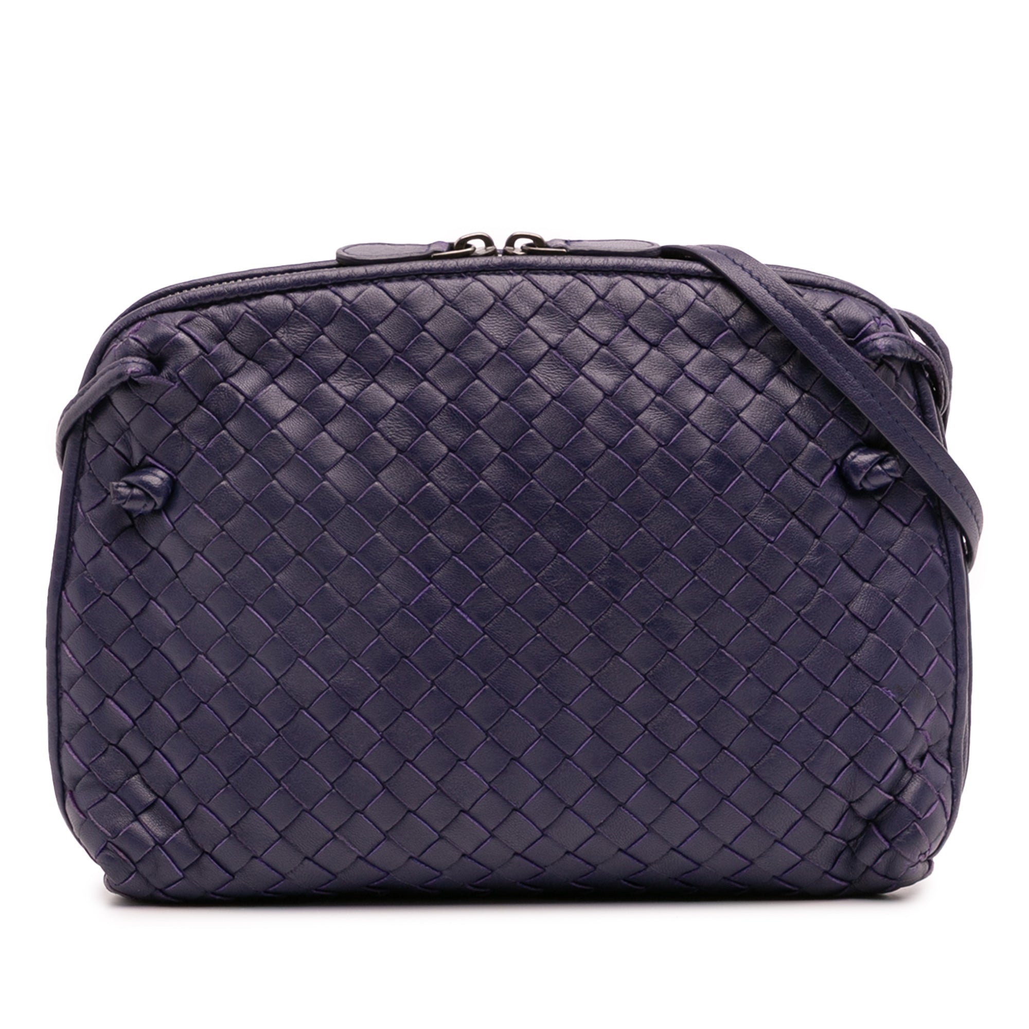 Nappa Intrecciato Nodini Crossbody